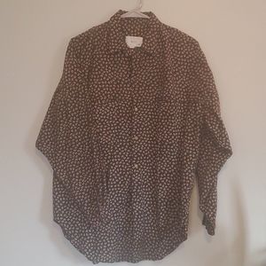 Vintage Calvin Klein paisley button down